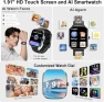 Превью AI Smart Watch with ChatGPT, Bluetooth Calling, 110+ Fitness Modes, Health Monitor, IP68 Waterproof — Smartwatches, uaue