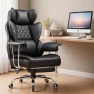 Превью Big and Tall Office Chair with Footrest — Desk Chairs, COMHOMA