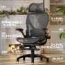 Превью Ergonomic Mesh Office Chair with Footrest — Desk Chairs, ELABEST