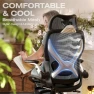 Превью Ergonomic Mesh Office Chair with Footrest — Desk Chairs, ELABEST