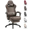 Превью Gaming Chair with Footrest, Massage Lumbar Support, and Pocket Spring Cushion — Gaming Chairs, Dowinx