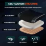 Превью Gaming Chair with Massage, Ergonomic Office Desk Chair, Adjustable Lumbar Support & Headrest, Computer Task Chair, 360°... — Desk Chairs, BestOffice