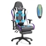 Превью Massage Gaming Chair with Footrest and Lumbar Support — Desk Chairs, Mr IRONSTONE