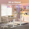 Превью Small Electric Standing Desk Adjustable Height — Office, HUANUO
