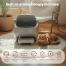 Превью Automatic Litter Box with Raised Step, for Multiple Cats, Open Top Large Capacity Self Cleaning Litter Box, Safety... — Waste Bins, HALKYDY