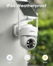 Превью Solar Security Camera Wireless Outdoor — Dome Surveillance Cameras, ZUMIMALL