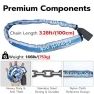 Превью Fingerprint Bike Chain Lock — Chain, Dhiedas