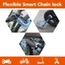 Превью Fingerprint Bike Chain Lock — Chain, Dhiedas