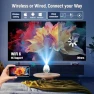 Превью Mini Projector with WiFi and Bluetooth — Home Theater Projectors, Pisodawn