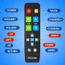 Превью Replacement TV Remote with Big Buttons — Remote Controls, EZClicker