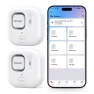 Превью WiFi Water Leak Detectors with App Alerts and Sound Alarm — Water Leak Detection Systems, TECKNET