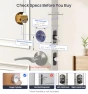 Превью Built-in WiFi Fingerprint Smart Lock — Deadbolts, Veise