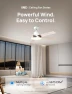 Превью Smart Ceiling Fan with Lights — Ceiling Fan Wall Controls, Dreo