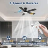 Превью Smart Low Profile Ceiling Fan with Lights — Ceiling Fans, cumilo