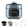 Превью 8-in-1 Electric Pressure Cooker with Dual Pots — Electric Pressure Cookers, Midea
