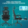 Превью Ergonomic Office Chair with Footrest — Desk Chairs, CYKOV
