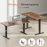Превью Large Electric Standing Desk — Mounts, Huuger