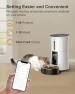Превью Automatic Wi-Fi Pet Feeder with Desiccant Bag, Voice Recorder, and Dual Power — Automatic Feeders, Petory