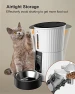 Превью Automatic Wi-Fi Pet Feeder with Desiccant Bag, Voice Recorder, and Dual Power — Automatic Feeders, Petory