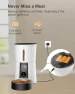 Превью Automatic Wi-Fi Pet Feeder with Desiccant Bag, Voice Recorder, and Dual Power — Automatic Feeders, Petory