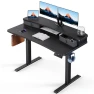 Превью Electric Standing Desk with Drawers — Monitor Stands, HUANUO
