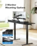 Превью Electric Standing Desk with Drawers — Monitor Stands, HUANUO