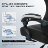 Превью Gaming Chair with Pocket Spring Cushion, Linkage Armrests, and Footrest — Desk Chairs, GTPLAYER