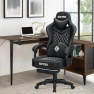 Превью Gaming Chair with Speakers, Massage, and Footrest — Gaming Chairs, HOFFREE