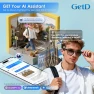 Превью AI Glasses with ChatGPT Assistant, Real-time Translation, and Open-Ear Audio — Smart Glasses, GetD