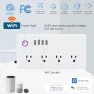 Превью Smart Plug Power Strip with Surge Protection — Power Guardians, XENON