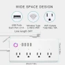 Превью Smart Plug Power Strip with Surge Protection — Power Guardians, XENON