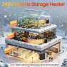 Превью Electric Garage Heater with WIFI, Remote, and ECO Mode — Portable Kerosene Heaters, Riseon