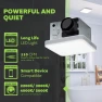 Превью Smart Bathroom Fan with Alexa Voice Assistant, Color Changing LED Light, and Bluetooth Speakers — Ceiling Fans, Homewerks Worldwide