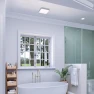 Превью Smart Bathroom Fan with Alexa Voice Assistant, Color Changing LED Light, and Bluetooth Speakers — Ceiling Fans, Homewerks Worldwide