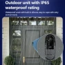 Превью Wireless Doorbell Camera with Screen — Security Cameras, Winnes