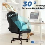 Превью Big and Tall Office Chair with Inflatable Lumbar Support — Desk Chairs, Sofetura