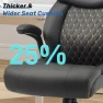 Превью Big and Tall Office Chair with Inflatable Lumbar Support — Desk Chairs, Sofetura