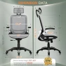 Превью Ergonomic Office Chair with Headrest, Flip-Up Arms, Tilt Lock, and Wide Cushion — Desk Chairs, GABRYLLY