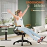 Превью Ergonomic Office Chair with Headrest, Flip-Up Arms, Tilt Lock, and Wide Cushion — Desk Chairs, GABRYLLY
