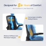 Превью Office Desk Chair for Long Hours & Lower Back Pain Relief — Desk Chairs, QLTPLUS
