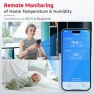 Превью WiFi Bluetooth Thermometer Hygrometer with Solar Boost — Home Climate Control, BaldrTherm
