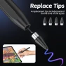 Превью Digital Stylus Pen with 4 Replacement Tips and Magnetic Attachment — Styluses & Digital Pens, Kenkor