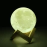 Rechargeable Moon Lamp with 3D Print — Night Lights, We Satisfied