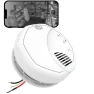 Invisible IR Night Vision SecureGuard 2K HD Smoke Detector WIFI Spy Camera — Dome Surveillance Cameras, Zeus CCTV