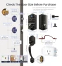 Превью Wi-Fi Smart Fingerprint Front Door Lock Set — Deadbolts, Veise