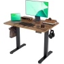 Превью Electric Standing Desk, Adjustable Height Stand up Desk, 40x24 Inches Sit Stand Home Office Desk with Splice Board — Office, Claiks