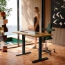 Превью Electric Standing Desk Adjustable Height — Mounts, HUANUO