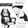 Превью Ergonomic Gaming Chair with Massage and Lumbar Support — Desk Chairs, BestOffice
