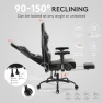 Превью Gaming Chair with Footrest, Massage Lumbar Support, and Gel Pad — Gaming Chairs, Morkprism