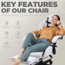 Превью Gaming Chair with Massage and Footrest — Gaming Chairs, Dowinx